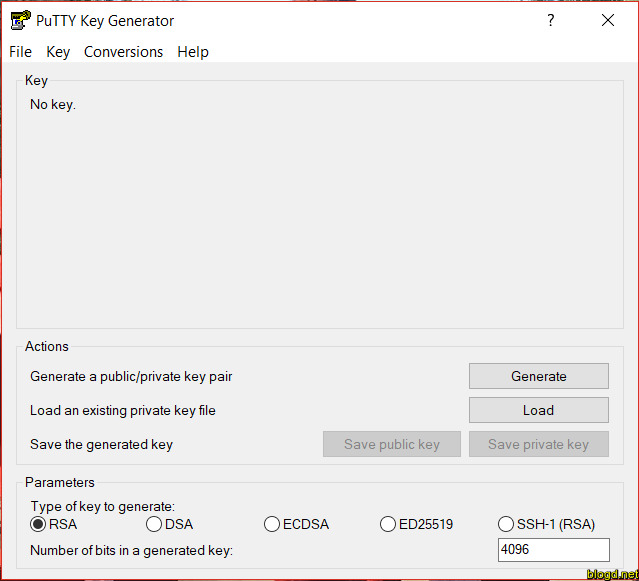 Tạo SSH Keys bằng PuTTyGen