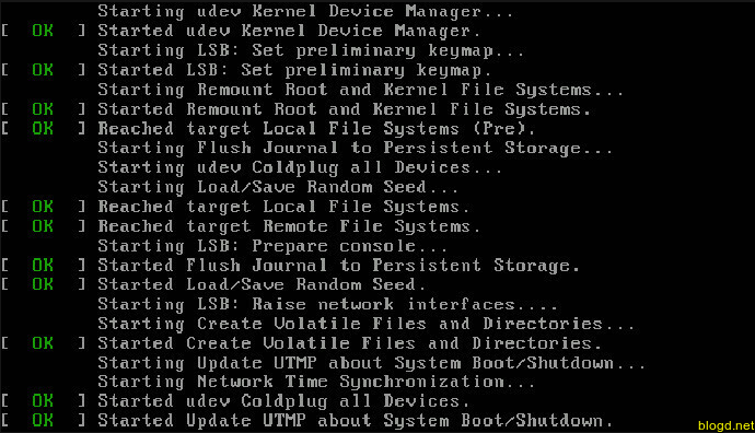 Boot systemd